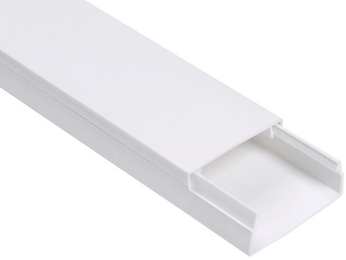 Кабель-канал IEK Элекор 40x16мм (2000мм) с перегородкой белый (уп. 30м.) картинка